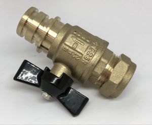 063. Kulventil med filter DN20