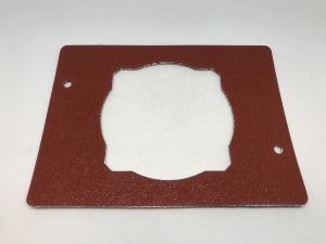 Rökrörspackning front till Värmebaronen Vedolux 30 och Vedolux 37