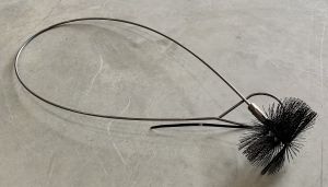 Sotviska Ø115*40 L=1270 Böjlig