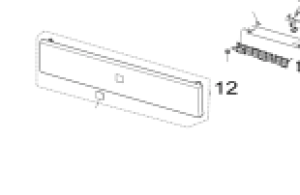 012. Frontpanel (Lucka) till IVT Nordic Inverter PRN