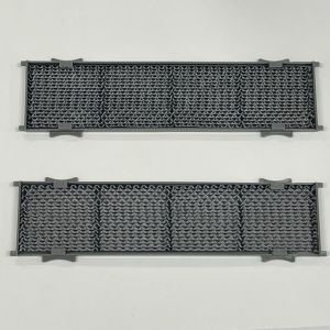 Deodorantfilter med titanapatit med ram, 2-pack (KAF968A42 filter)