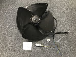 Fläkt kpl Ø 445mm 5µF -0501