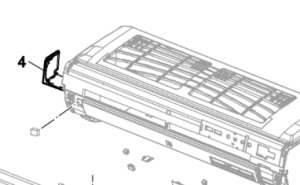 004B. Täckkåpa vänster till Nordic Inverter och Bosch Compress