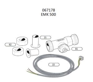 Nibe energimätarsats EMK500